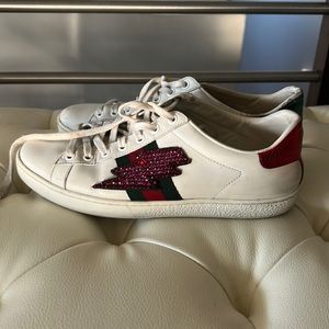 Gucci sneakers size 8 women’s